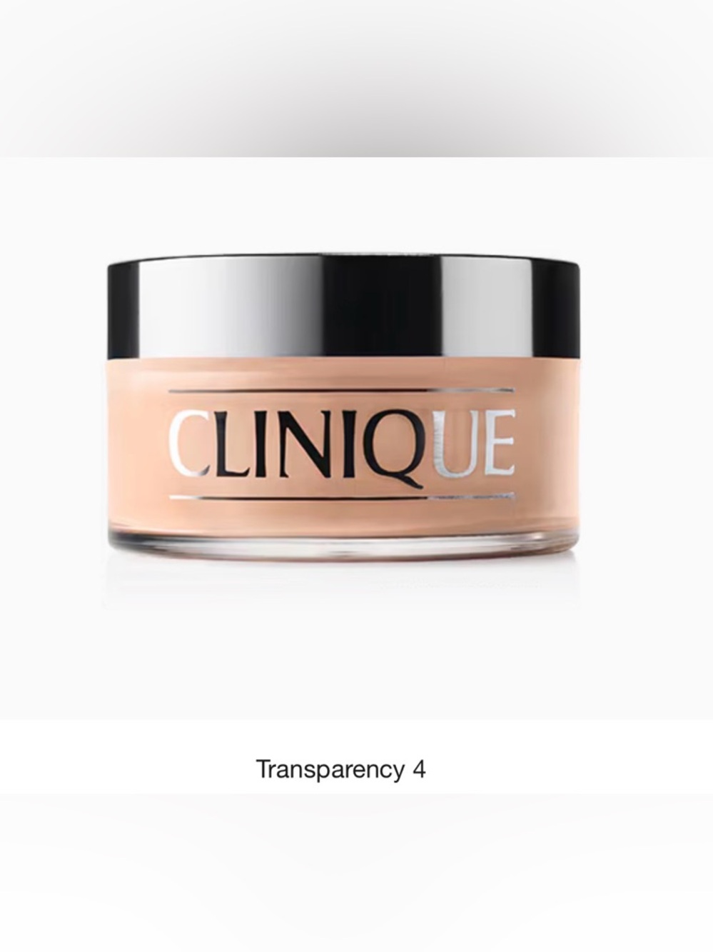Clinique Blended Face Powder Transparency 04 Full Size 25g New in Box